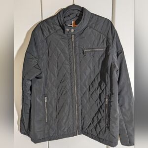 Surplus Men’s Jacket Full Zip Coat Quilted Puffer Size Large